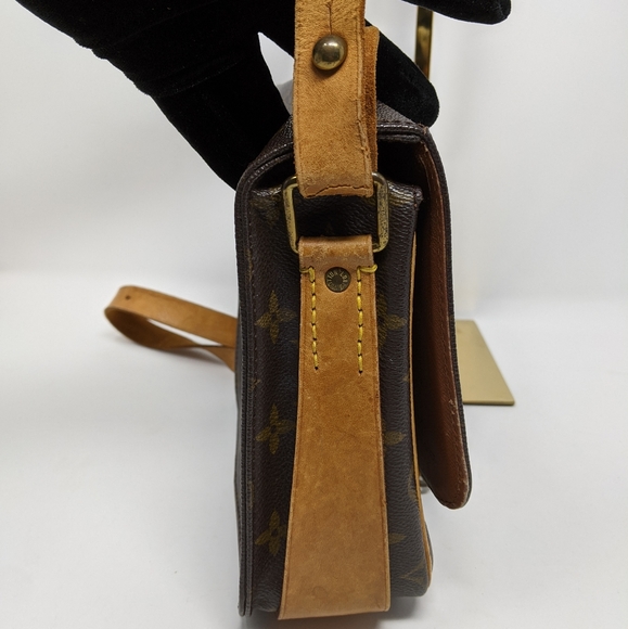 Louis Vuitton Cartouchiere Handbag MonograM MM - Picture 4 of 16